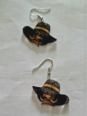 Flat African-Inspired Earrings | Bold Cultural Elements for Festivals